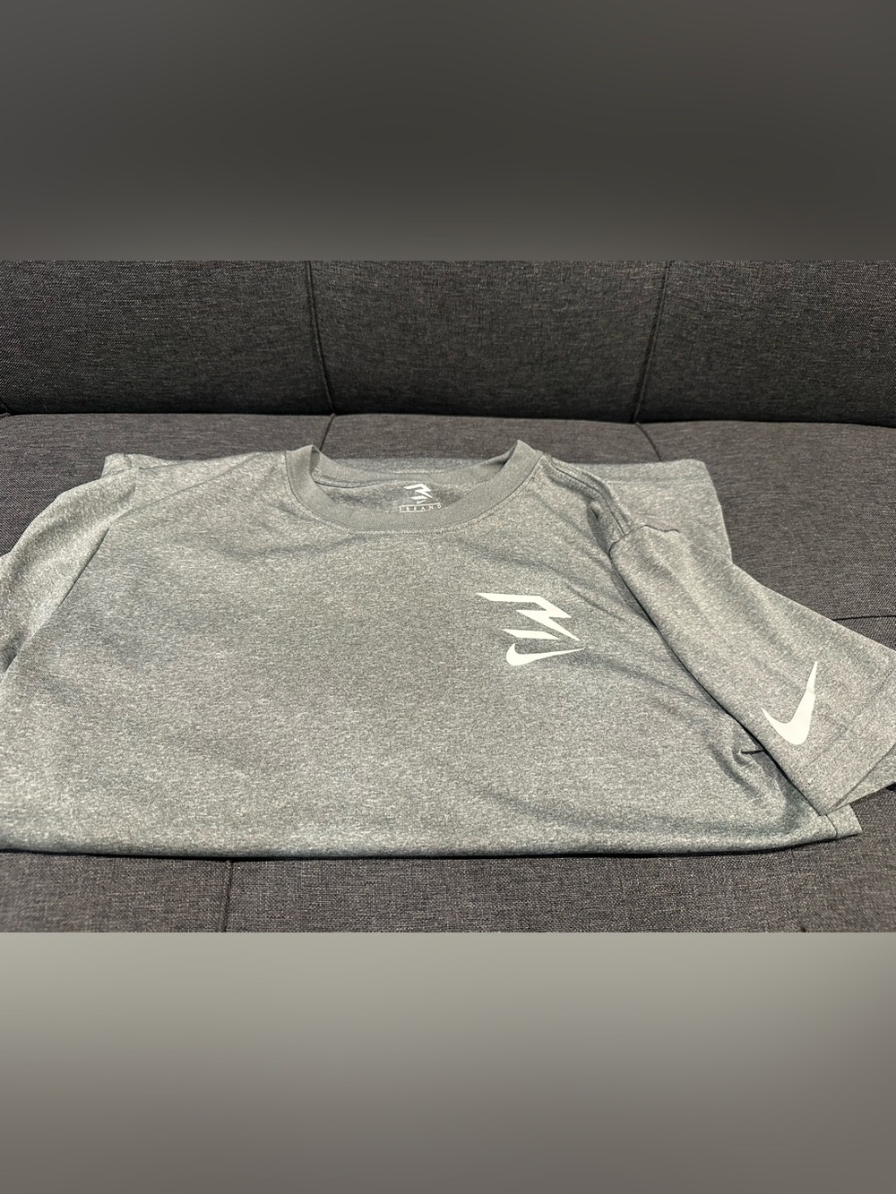 RBX Heather Gray Short Sleeve Athletic Tee